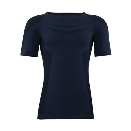 Unisex Thermal Crewneck T-Shirt // Black (S)