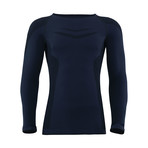 Long Sleeve Unisex Thermal T-Shirt // Black (S)