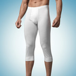 Men's Thermal Long Pants // White (L)