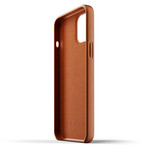 Full Leather iPhone 12 Pro Max Wallet Case (Tan)