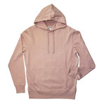 French Terry Pullover Hoodie // Balmy Pink (2XL)