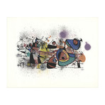 Joan Miro // Ceramics (Restrike) // 1972 Lithograph