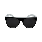 Men's Flat Top NY Sunglasses // Black