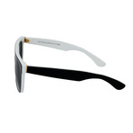 Men's Flat Top NY Sunglasses // Black