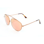 Men's Leon Spektra Sunglasses // Gold