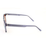 Men's Unico Sunglasses // Gray Transparent