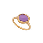 Fred of Paris Belles Rives 18k Rose Gold Amethyst Ring // Ring Size: 6.5