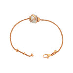 Fred of Paris Baie Des Anges 18k Yellow Gold Diamond + Freshwater Pearl Bracelet I