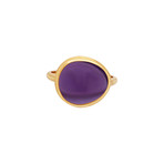 Fred of Paris Belles Rives 18k Rose Gold Amethyst Ring // Ring Size: 6.75