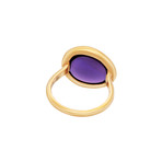 Fred of Paris Belles Rives 18k Rose Gold Amethyst Ring // Ring Size: 6.75