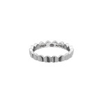 Fred of Paris Une Ile D'or 18k White Gold Ring I (Ring Size: 5.75)