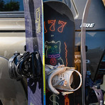 SnoStrip // Magnetic Ski & Snowboard Holder