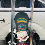 SnoStrip // Magnetic Ski & Snowboard Holder