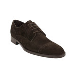 Cap Toe Derby Shoes // Brown (US: 8.5)
