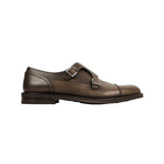 Double Monk Shoes // Brown (US: 11)
