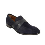 Moccasin Penny Loafers // Navy (US: 7)
