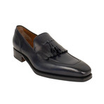 Leather Loafer Shoes // Navy (US: 7)