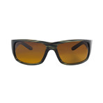 Eagle Eyes Optic // Cozmoz Polarized Sunglasses // Moss Green + Gradient