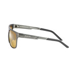 Eagle Eyes Optic // Element Polarized Sunglasses // Matte Gunmetal + Silver Flash Mirror