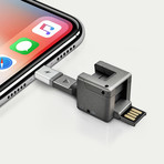 WonderCube PRO // iPhone // Ligtning + Type-C + Micro-USB
