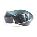 Marble Belt // Blue (Size 30")