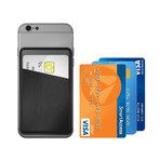 Smart Phone Stick-On Wallet // Black