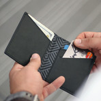 Dash Access Bifold Wallet // Saffiano Black