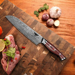 Red Santuko Chef Knife