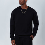 Sleek Sweatshirt // Black (XL)