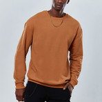 Sleek Sweatshirt // Camel (L)