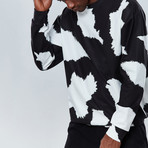 Cow Hide Sweatshirt // Black (XL)