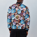 Floral Bomber Jacket // Multicolor (L)
