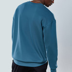 Sky Sweatshirt // Blue (L)