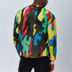 Splatter Sweatshirt // Multicolor (L)