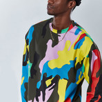 Splatter Sweatshirt // Multicolor (2XL)