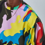 Splatter Sweatshirt // Multicolor (M)