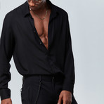 Classic Long Sleeve Shirt // Black (M)