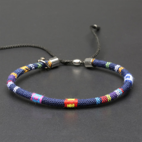 Tribal Bracelet // Blue