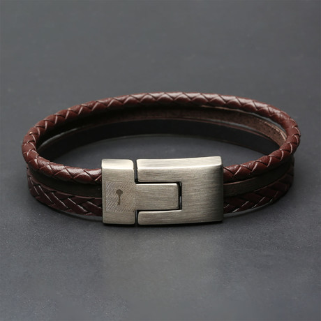 Ellison Bracelet // Brown (Small - 6.5")