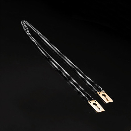 Scapular Necklace // Gold