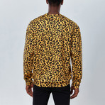 Full Cheetah Sweatshirt // Yellow (M)
