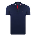 Dane Short-Sleeve Polo Shirt // Navy (XL)