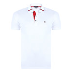 Joey Short-Sleeve Polo Shirt // White (XS)
