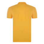 Clark Short Sleeve Polo Shirt // Mustard (L)