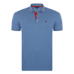 Ross Short-Sleeve Polo Shirt // Indigo (2XL)
