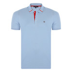 Milo Short-Sleeve Polo Shirt // Blue (L)