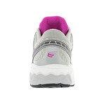 Scorpius Women's Sneaker // Standard Width // Gray + Fuchsia (US: 10)