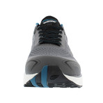 Aquarius Sneaker // Wide Width // Charcoal + Blue (US: 9.5)