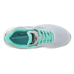 Aquarius Women's Sneaker // Standard Width // Gray + Mint (US: 7)