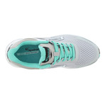 Aquarius Women's Sneaker // Wide Width // Gray + Mint (US: 8.5)